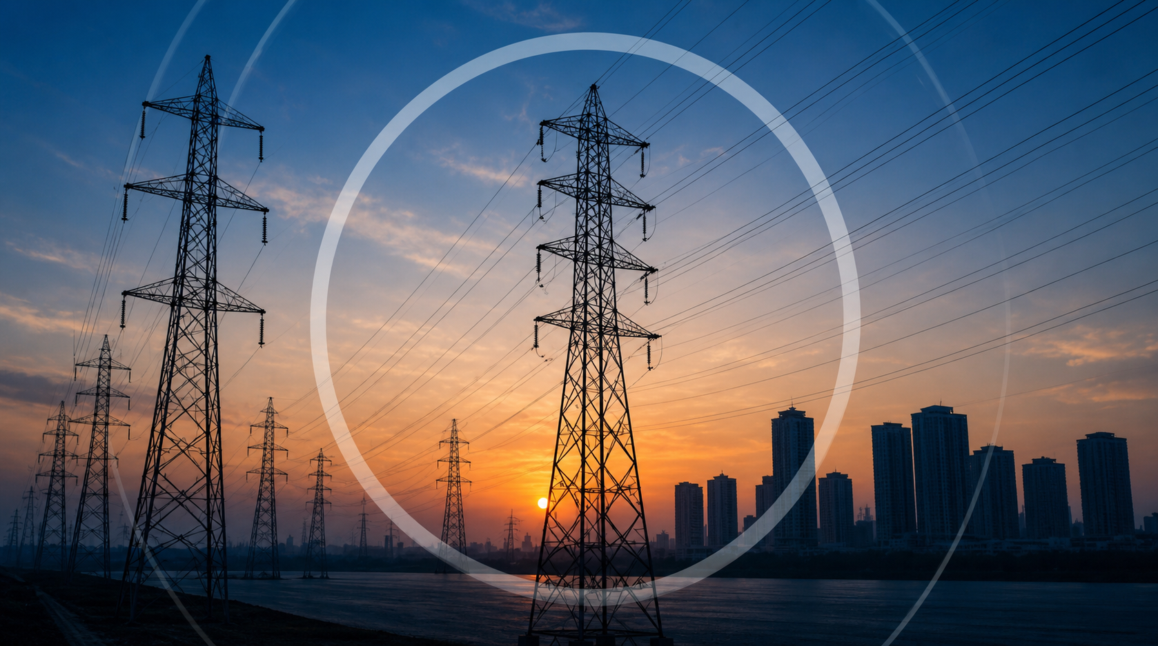 Power transmission towers