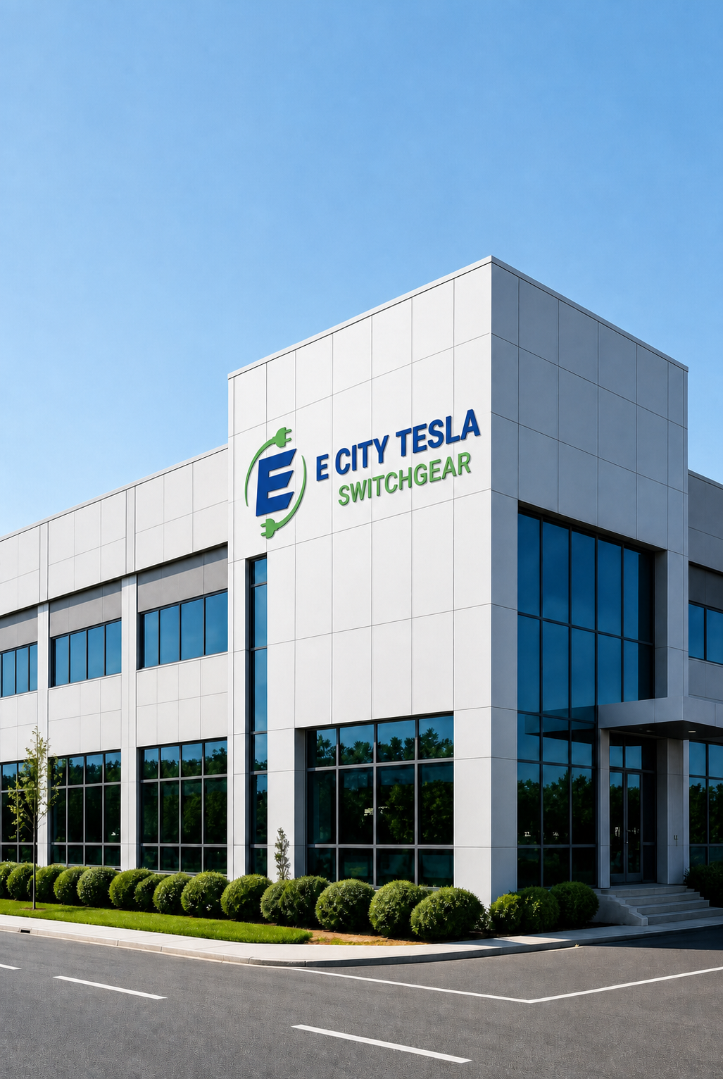 E City Tesla Switchgear facility